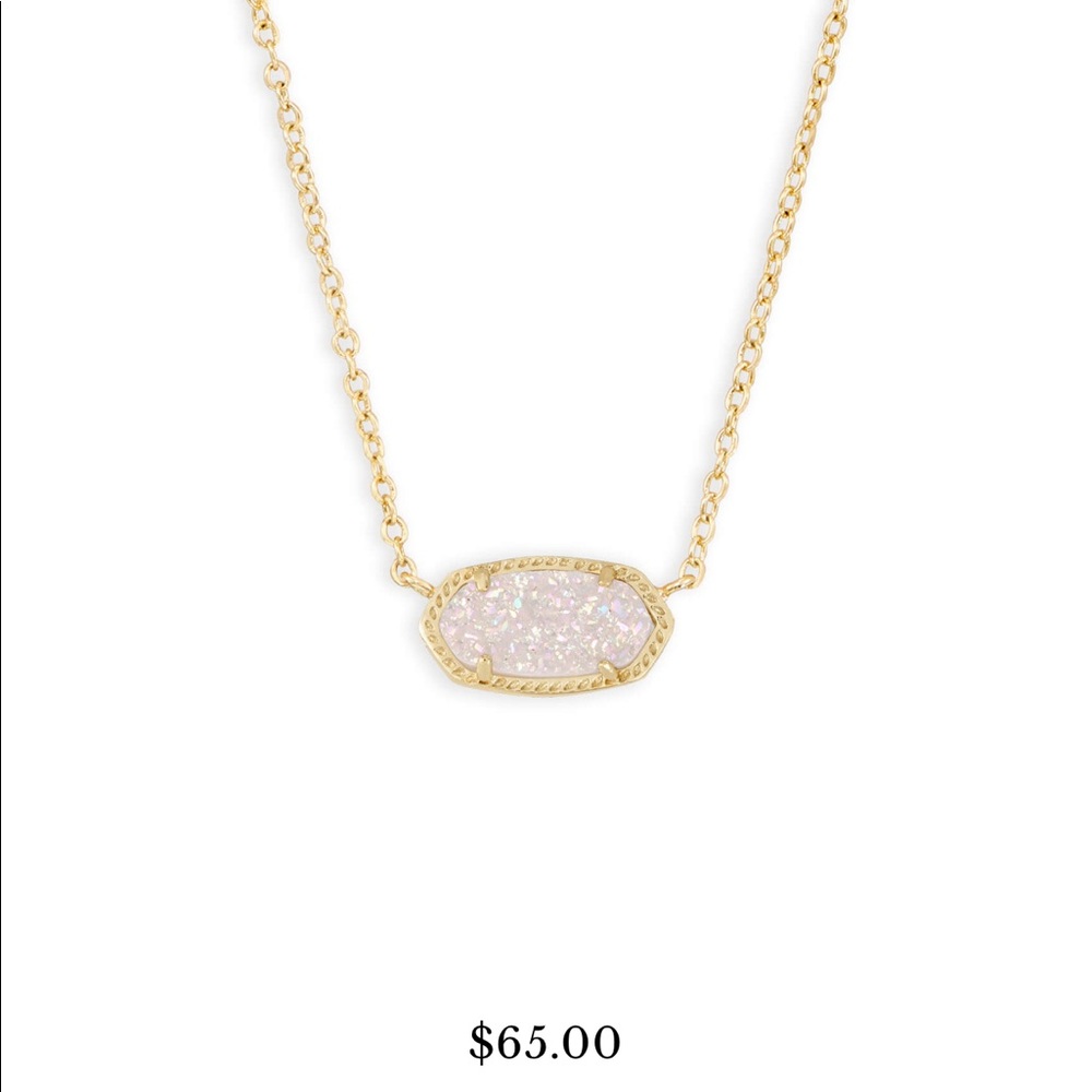 Kendra Scott Elisa gold pendant necklace